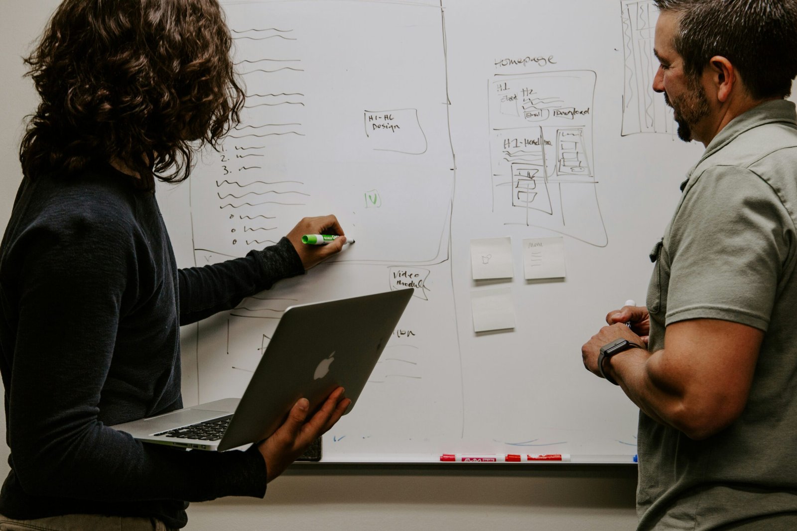 Analyse de l'organisation d'une entreprise au tableau